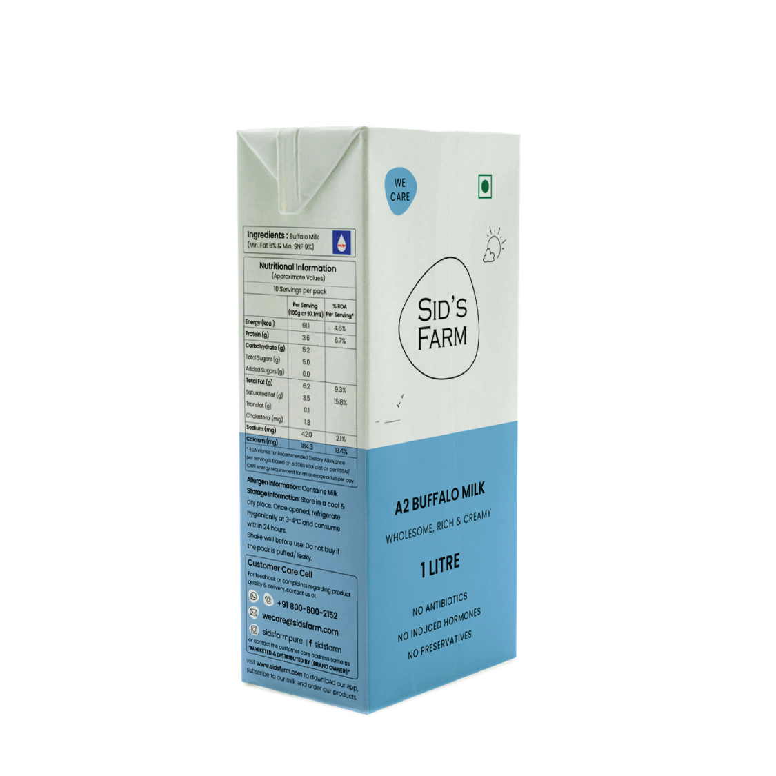 A2 Buffalo UHT Milk
