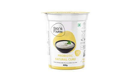 Sid’s Farm’s Newest Product on the Block: Deliciously Creamy and Nutritious Probiotic Natural Curd