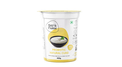 Sid’s Farm’s Newest Product on the Block: Deliciously Creamy and Nutritious Probiotic Natural Curd