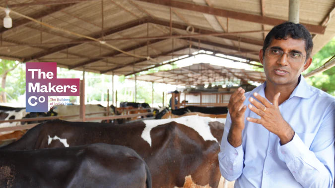 The Cow-loving Milkman: Dr. Kishore Indukuri of Sid's Farm