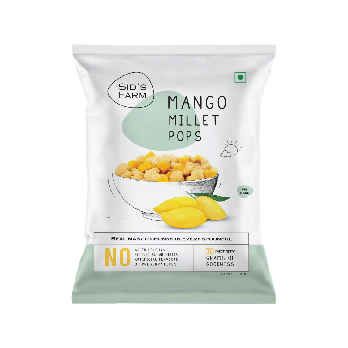 Mango Millet Pops