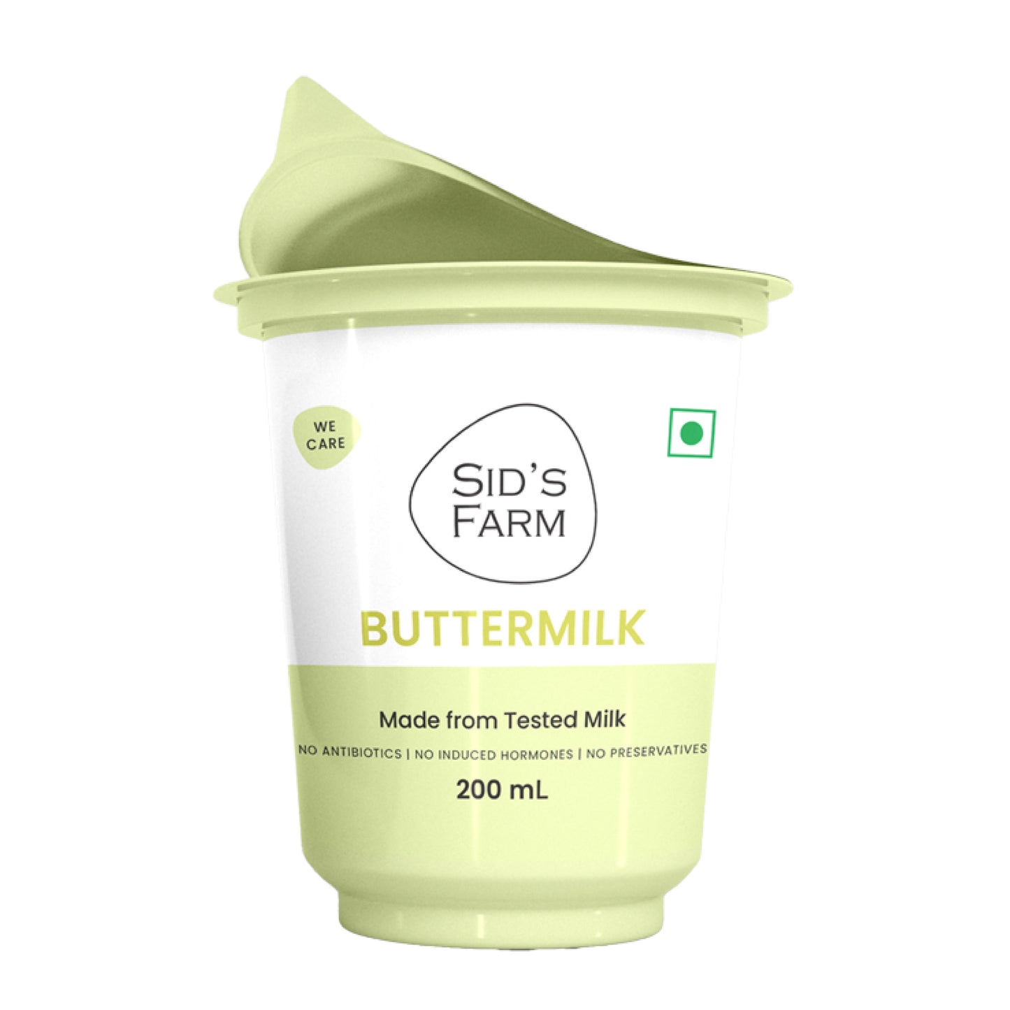 Sid’s Farm Buttermilk 200 ml, traditional spiced chaas with ginger and chilli